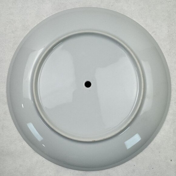 Vintage Two-Tiered Tidbit Set Fine China Holiday Desert Tray Christmas Tree - Picture 15 of 16